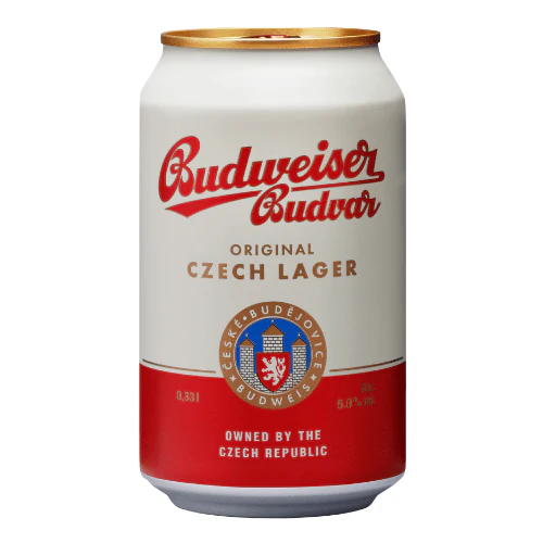 Budweiser Budvar Cans 24x330ml
