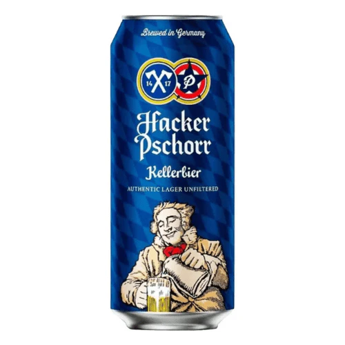 Hacker Pschorr Kellerbier Cans 24x500ml