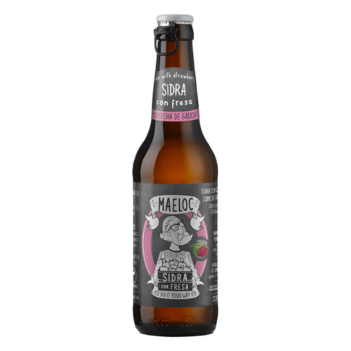 Maeloc Strawberry Hard Cider 24x330ml